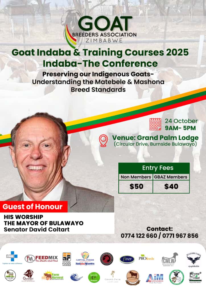 Goat Indaba & National Goat Showcase 2025 banner